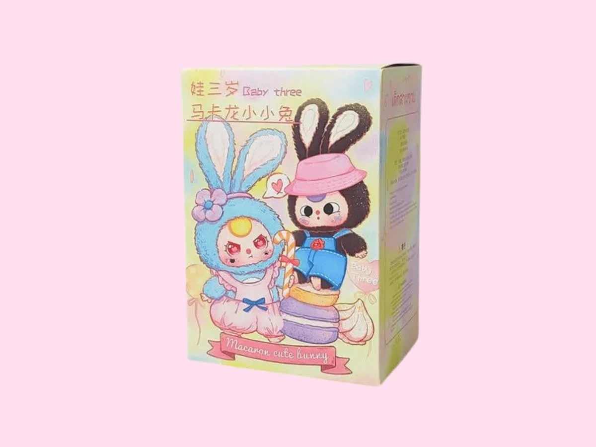 Baby Three - Macaron Cute Bunny