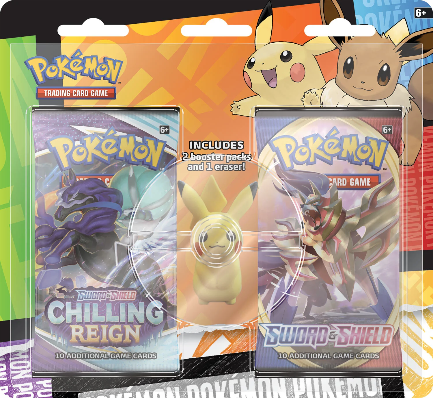 Back to School Eraser Blister (Pikachu) ( Contains Astral Radiance and Evolving Skies)