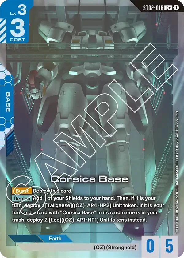 Corsica Base (C+) (ST02-016)