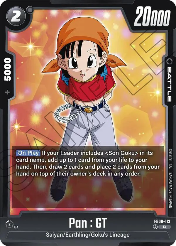 Pan : GT (FB08-113) [Saiyan's Pride]