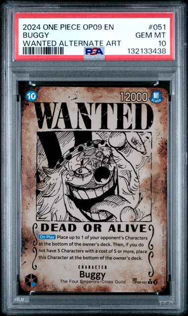 PSA 10 - Emperors of the New World - Buggy Wanted SP #051