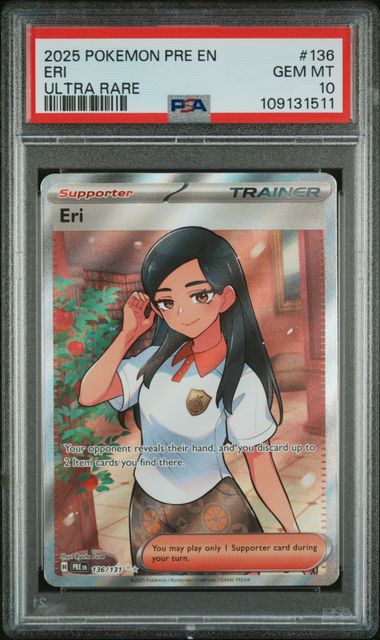 PSA 10 - Prismatic Evolutions  - Eri #136