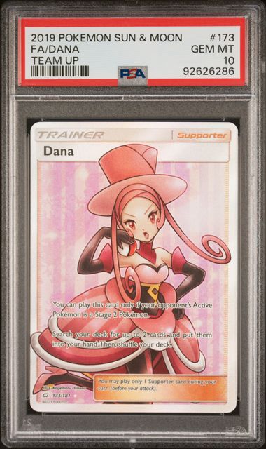 PSA 10 - Team Up - Dana #173
