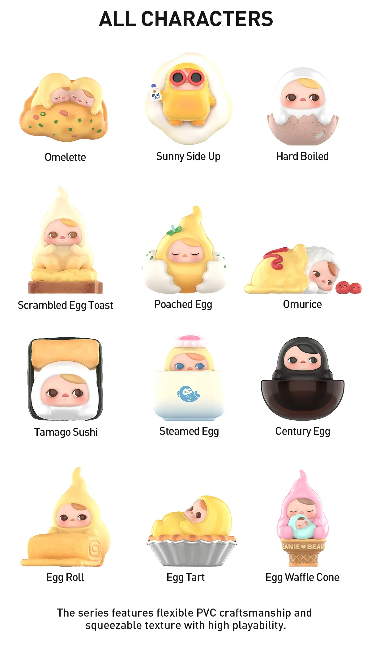 PUCKY Egg Beanie Series Figures - Image 10