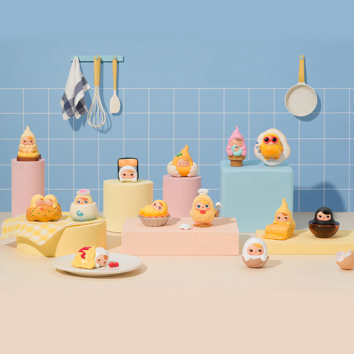 PUCKY Egg Beanie Series Figures - Image 8
