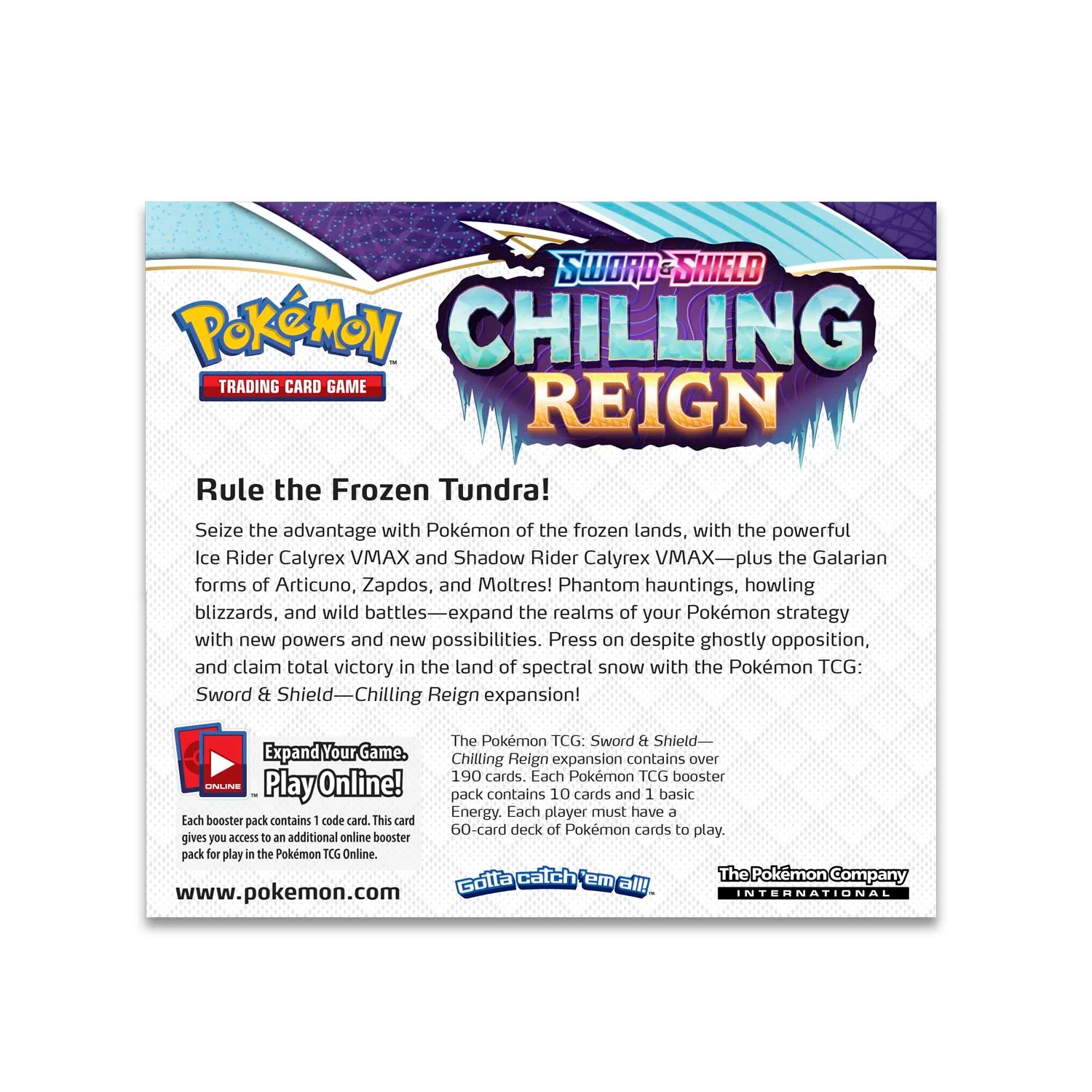 Sword & Shield: Chilling Reign - Booster Box - Image 3