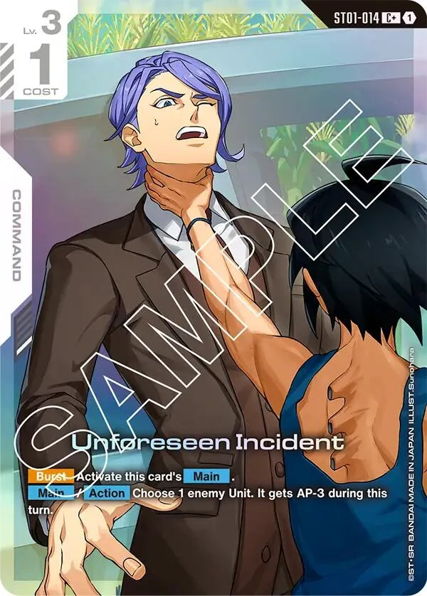 Unforeseen Incident (C+) (ST01-014)