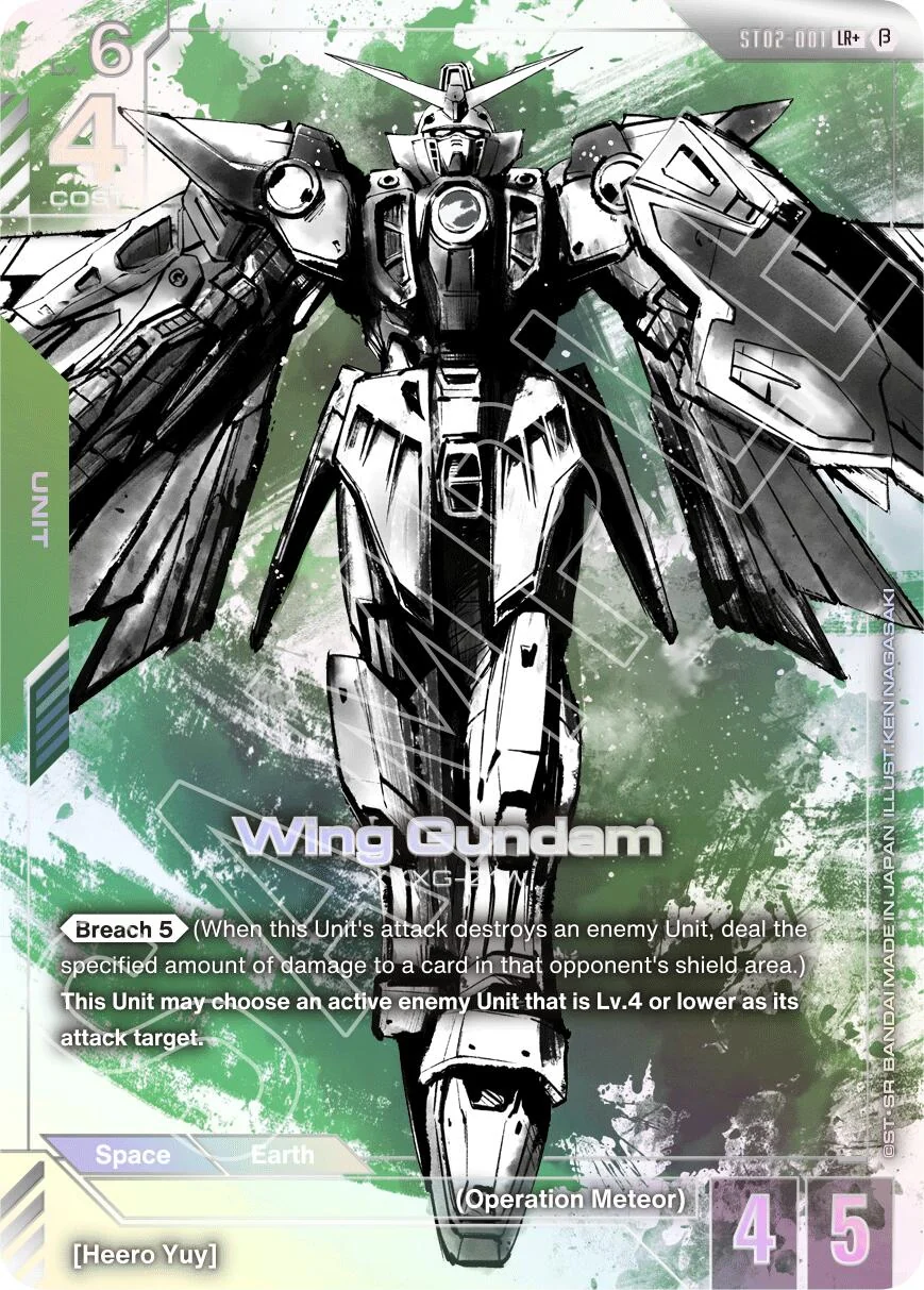 Wing Gundam (LR+) (ST02-001)